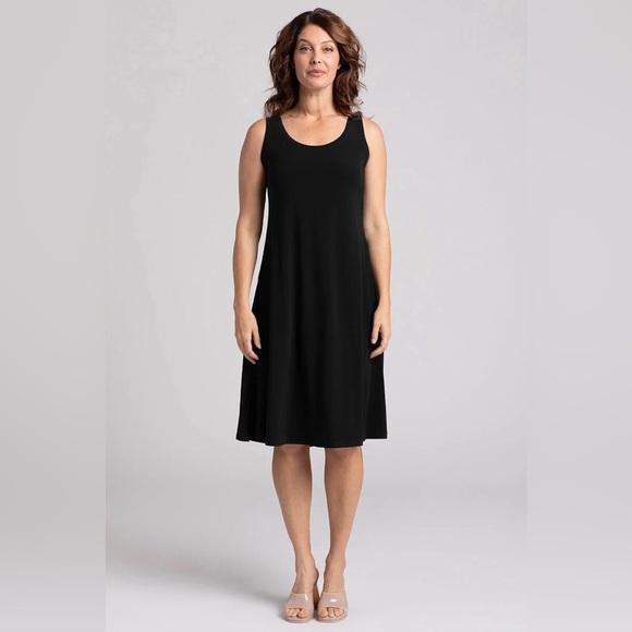 Sympli “Nu Tank Dress Short” in Black size 14 - Picture 1 of 10